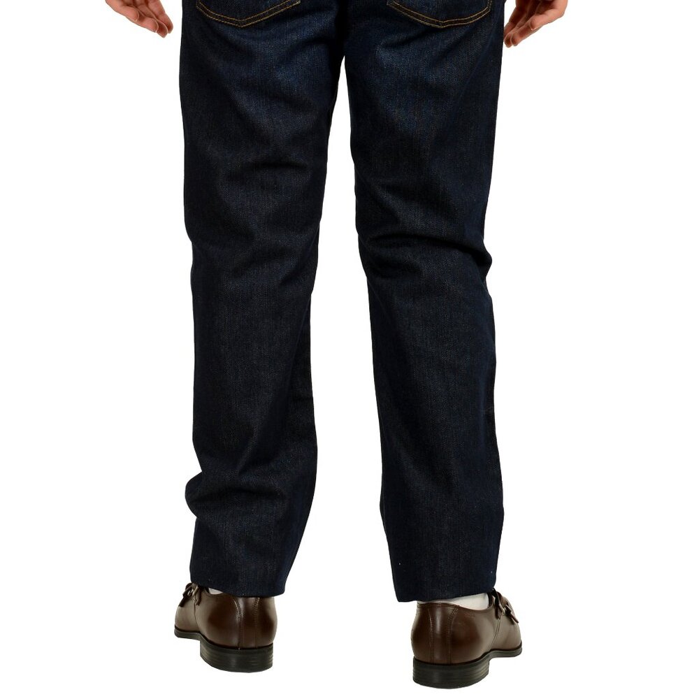 Scuderia Ferrari Men's 5 Pockets Blue Wash Straight Leg Jeans US 30 IT 46 - Picture 4 of 6